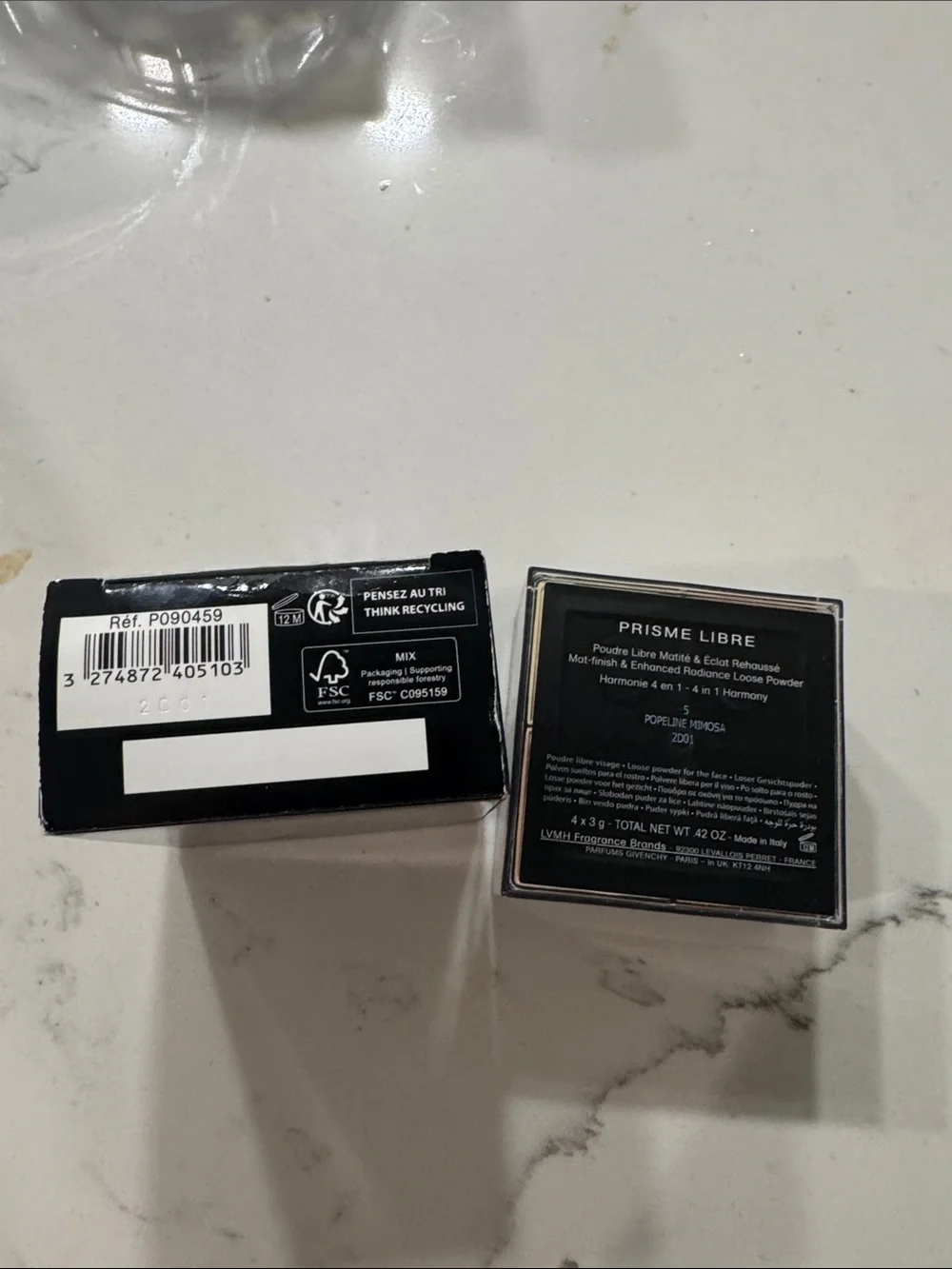 Givenchy Prisme Libre Loose Powder shade 5 Popeline Mimosa original formula